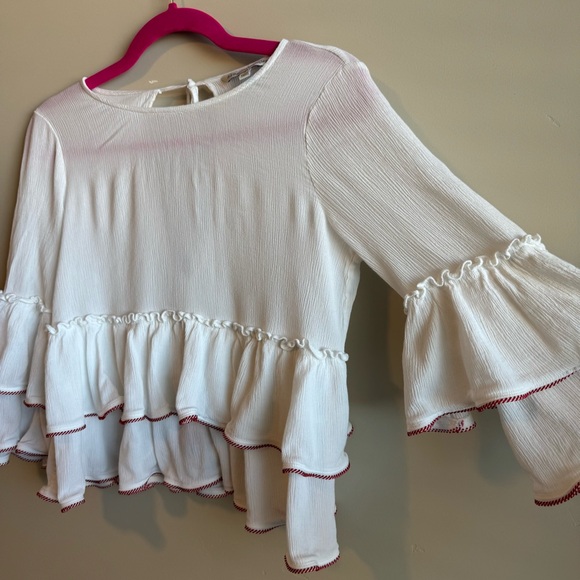 Rebecca Minkoff Ruffle Top - Picture 5 of 6